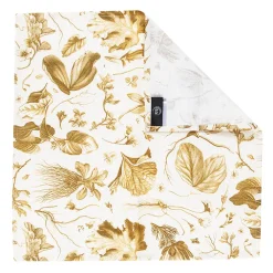 Outlet Boutiques de musées Lot de 2 serviettes de table L'Herbier du Roi Bronze - 42x42 cm