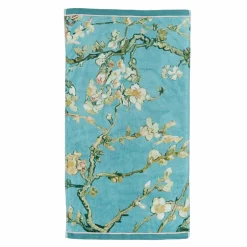 Boutiques de musées Accessoires-Lot de 3 Serviettes de toilette 55x100 cm - Vincent van Gogh - Amandier en fleurs - Beddinghouse x Van Gogh Museum Amsterdam®