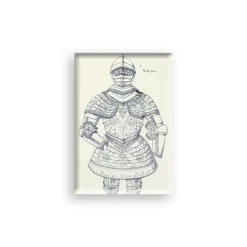 Boutiques de musées Magnets-Magnet - Armure de combat à pied dite atonne, 1550