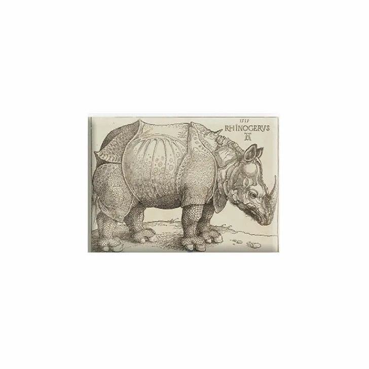 New Boutiques de musées Magnet Albrecht Dürer - Le rhinocèros, 1515