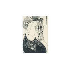 Boutiques de musées Magnets-Magnet Aubrey Beardsley - The Peacock Skirt