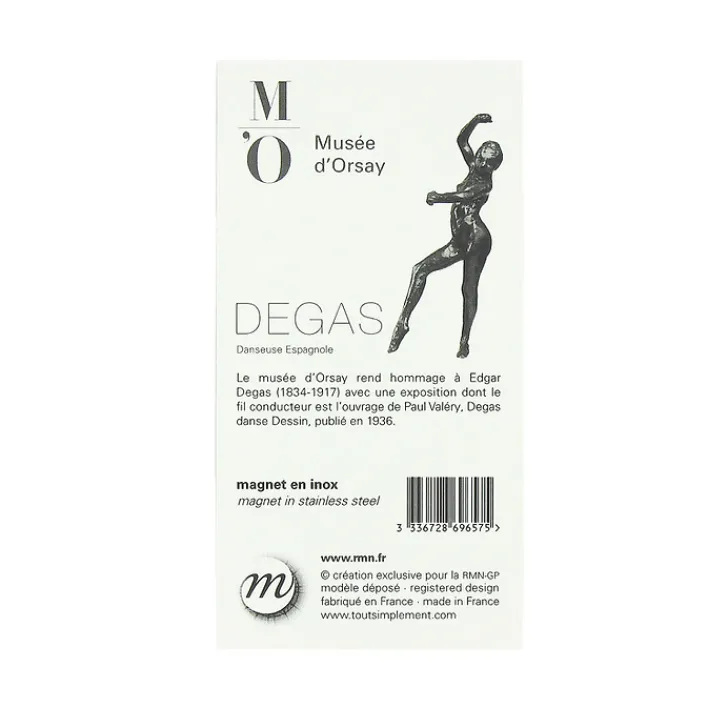 Boutiques de musées Magnets-Magnet Degas Danseuse espagnole