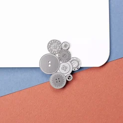 Clearance Boutiques de musées Magnet en métal Boutons - tout simplement,