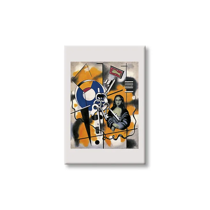 Boutiques de musées Magnets-Magnet Fernand Léger - La Joconde aux clés