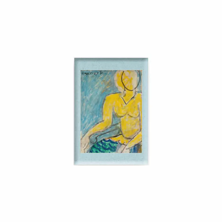 Hot Boutiques de musées Magnet Henri Matisse - Katia à la chemise jaune, 1951