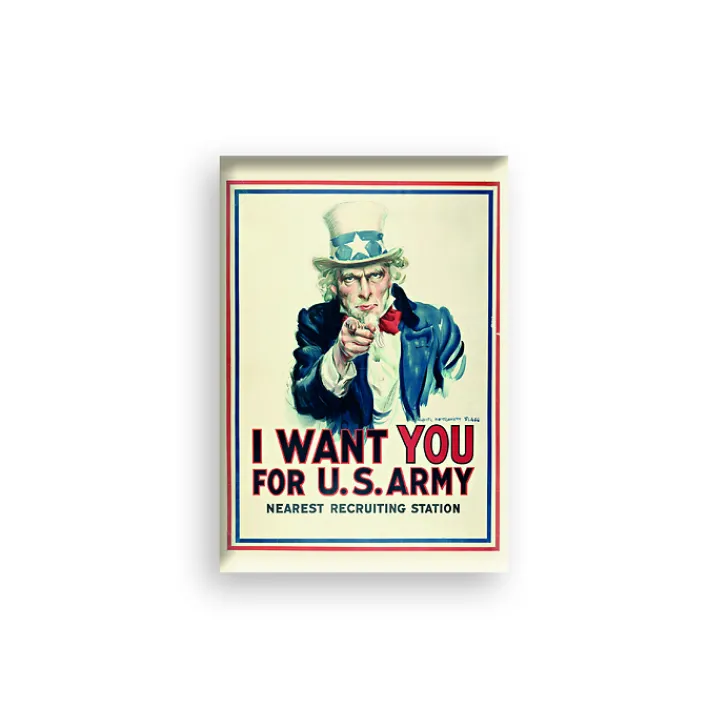 Boutiques de musées Magnets-Magnet James Montgomery Flagg - "I Want you for U.S. Army", 1917