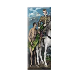 Boutiques de musées Magnets-Magnet Le Greco Saint Martin et le pauvre