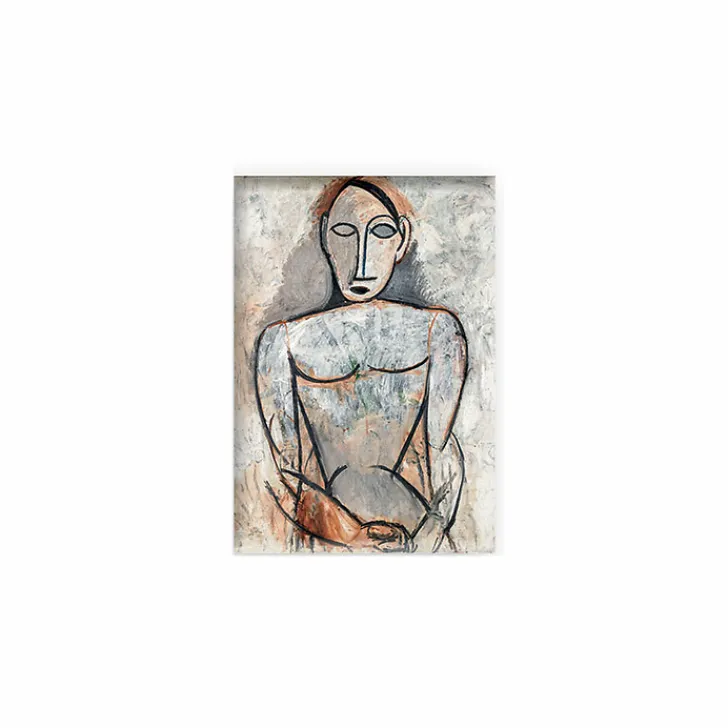 Boutiques de musées Magnets-Magnet Pablo Picasso - Femme aux mains jointes, (étude pour «Les Demoiselles d'Avignon»),1907