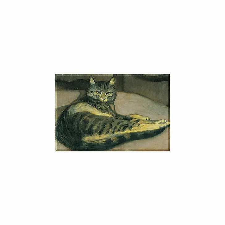 Boutiques de musées Magnets-Magnet Théophile Alexandre Steinlen - Chat sur un fauteuil, entre 1859 et 1923