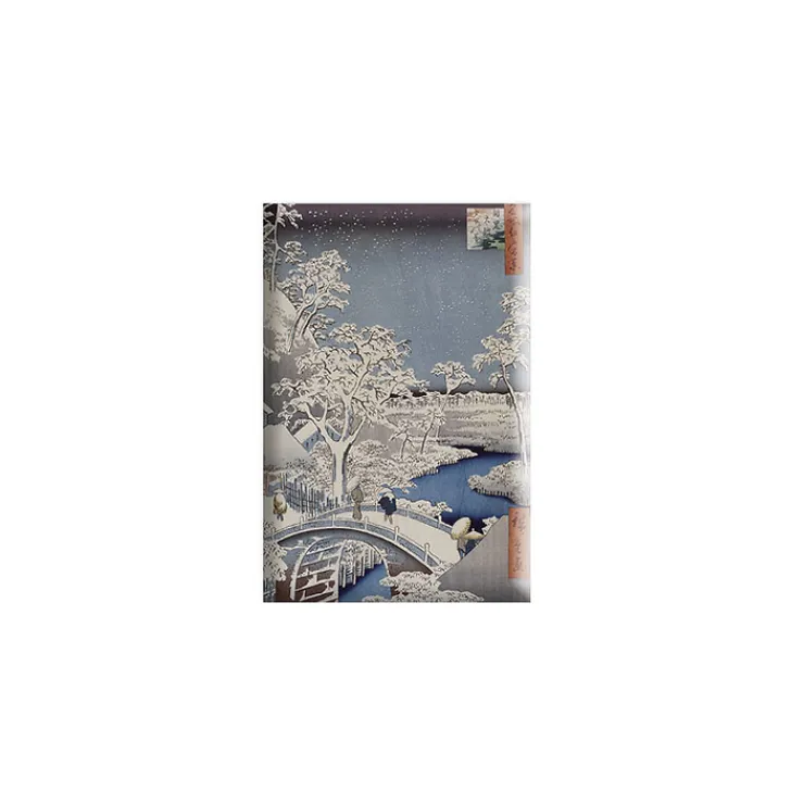 Discount Boutiques de musées Magnet Utagawa Hiroshige - Le pont Taiko et la colline Yûshi à Meguro