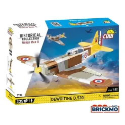 Online Boutiques de musées Maquette avion Dewoitine D520 - Cobi Historical Collection World War II