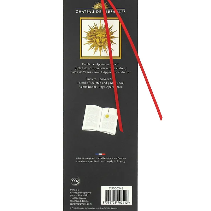 Boutiques de musées Cartes Et Marques Pages-Marque-page Apollon Versailles