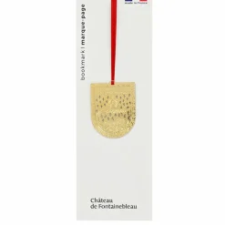 Boutiques de musées Accessoires De Bureau-Marque-page en métal - Salamandre de la Porte dorée du Château de Fontainebleau