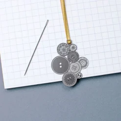 Best Boutiques de musées Marque-page en métal Boutons - tout simplement,