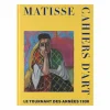 Boutiques de musées Catalogues D'Exposition-Matisse. Cahiers d'art, le tournant des années 30 - Catalogue d'exposition
