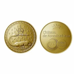 Boutiques de musées Médailles Et Monnaies-Médaille Salamandre du tympan de la porte Dorée - Château de Fontainebleau - Monnaie de Paris