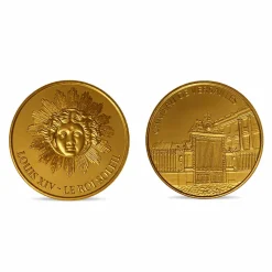 Boutiques de musées Médailles Et Monnaies-Médaille souvenir Château de Versailles - Louis XIV Le roi Soleil - Monnaie de Paris