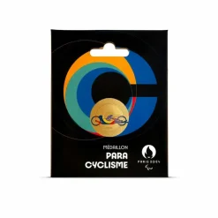 New Boutiques de musées Médaillon Jeux Olympiques et Paralympiques de Paris 2024 - Alphabet Sport C - Para cyclisme