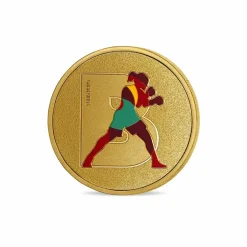 Boutiques de musées Médailles Et Monnaies-Médaillon Jeux Olympiques et Paralympiques de Paris 2024 - Alphabet Sport B - Boxe