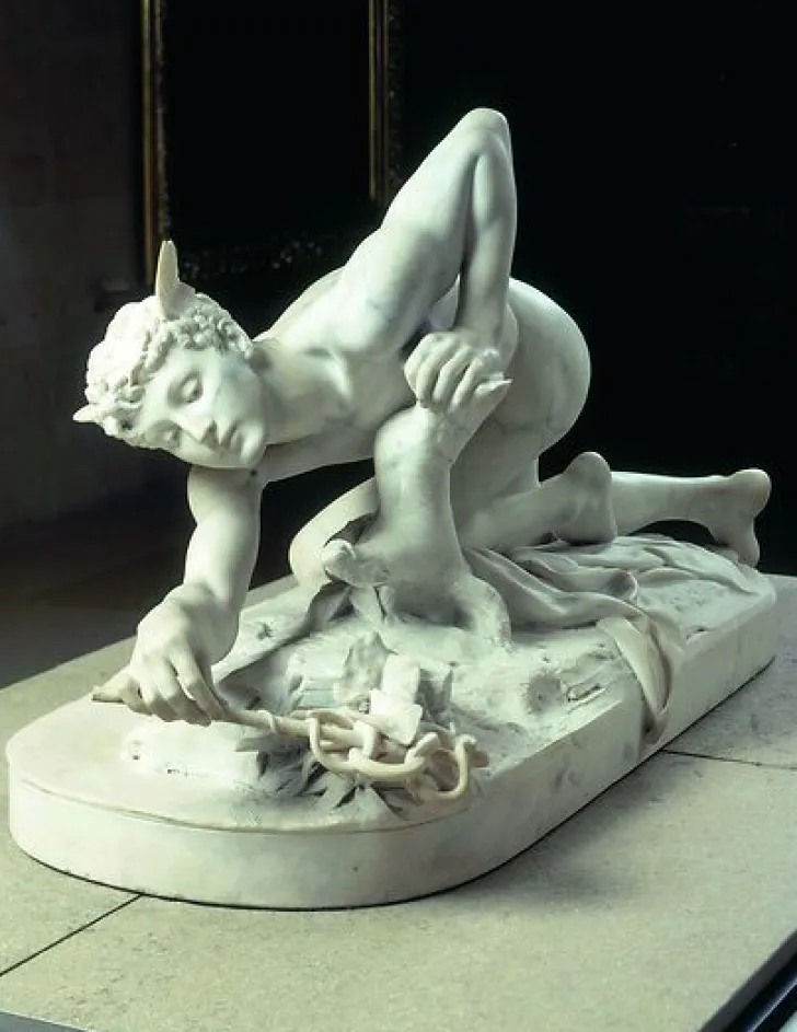 Boutiques de musées Toiles Sans Cadre|Affiches D'Art Encadrées-Mercure inventant le caducée (toiles sans cadre)