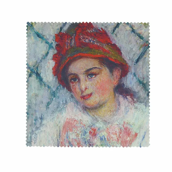Discount Boutiques de musées Microfibre Claude Monet - Portrait de Blanche Hoschedé enfant, 1880 - 14,5 x 14,5 cm