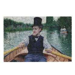 Hot Boutiques de musées Micro-puzzle Gustave Caillebotte - Partie de bateau, vers 1877-1878