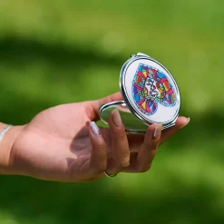 Boutiques de musées Accessoires-Miroir de poche Cœur Serpent Niki de Saint Phalle