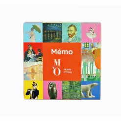 Boutiques de musées Jeux-Mémo Musée d'Orsay - Jeu Mémory 60 cartes