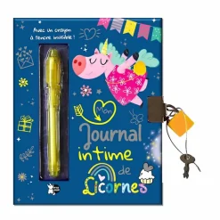 Outlet Boutiques de musées Mon journal intime de licornes