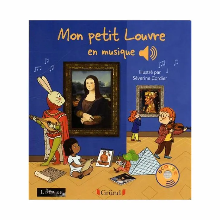 Sale Boutiques de musées Mon petit Louvre en musique