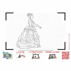 Boutiques de musées Loisirs Créatifs|Livres Jeunesse-Monet - Cahier de dessin animé