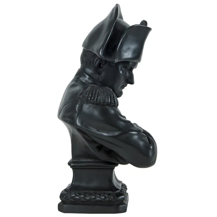 Clearance Boutiques de musées Moulage Buste de l'empereur Napoléon - Noir