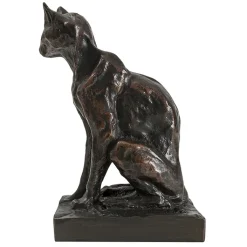 Boutiques de musées Art Européen-Moulage Chat abyssin assis Théophile Alexandre Steinlen
