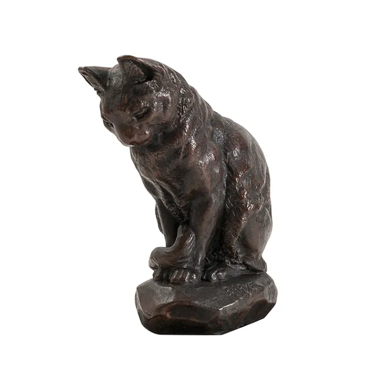 Hot Boutiques de musées Moulage Chat assis Barye