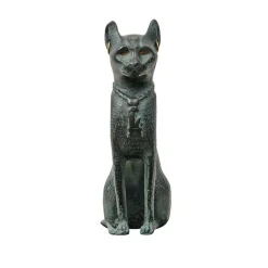 Discount Boutiques de musées Moulage Chatte Bastet aux boucles d'oreilles