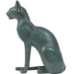 Boutiques de musées Moulage Chatte de la déesse Bastet - Bronze