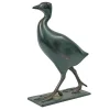 Boutiques de musées Art Européen-Moulage Foulque patine verte François Pompon
