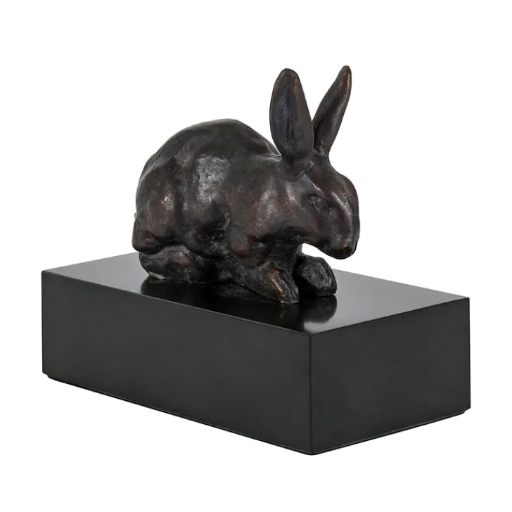 Boutiques de musées Art Européen-Moulage Lapin couché Barye