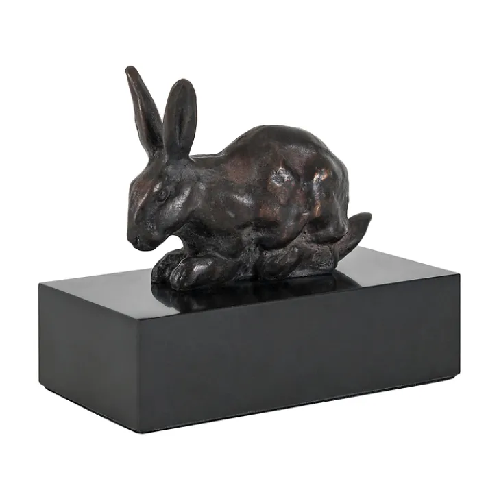 Boutiques de musées Art Européen-Moulage Lapin couché Barye