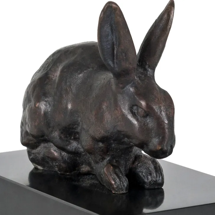 Boutiques de musées Art Européen-Moulage Lapin couché Barye