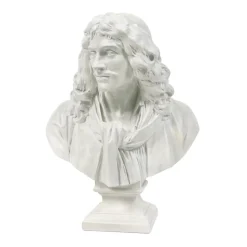 Boutiques de musées Art Européen-Moulage Petit buste de Jean-Baptiste Poquelin, dit Molière - Jean Antoine Houdon