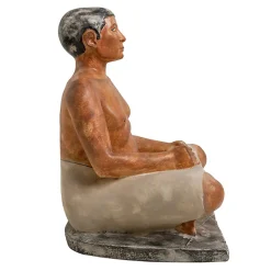 Boutiques de musées Antiquités Orientales Et Égyptiennes-Moulage Scribe accroupi