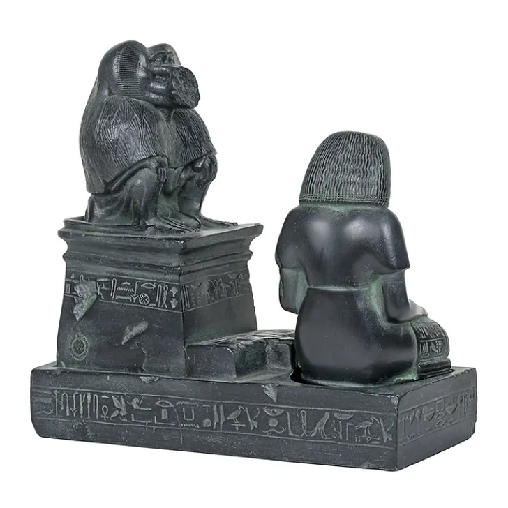 Boutiques de musées Antiquités Orientales Et Égyptiennes-Moulage Scribe royal Nebmertouf et Dieu Thot