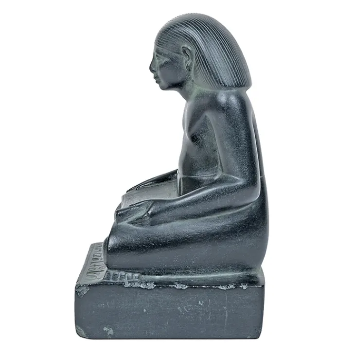 Boutiques de musées Antiquités Orientales Et Égyptiennes-Moulage Statuette égyptienne du scribe Iay