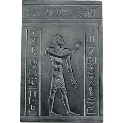 Boutiques de musées Antiquités Orientales Et Égyptiennes-Moulage Stèle d'Amsit tendant le signe de vie