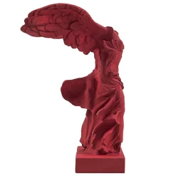 Best Boutiques de musées Moulage Victoire de Samothrace 34 cm - Rouge sombre
