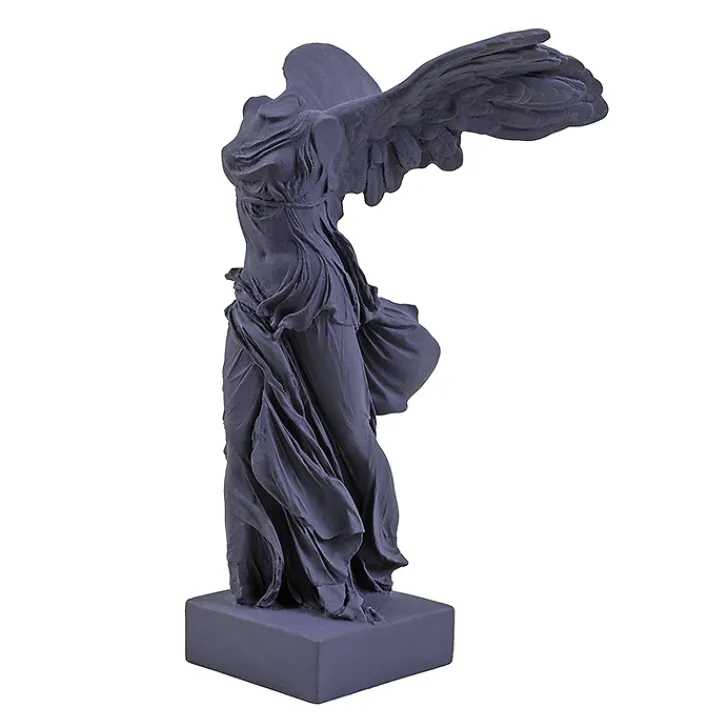Hot Boutiques de musées Moulage Victoire de Samothrace 34 cm - Bleu poudre
