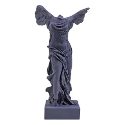 Hot Boutiques de musées Moulage Victoire de Samothrace 34 cm - Bleu poudre