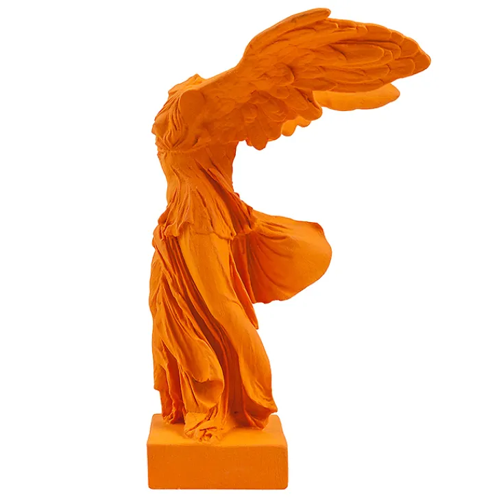 Boutiques de musées Antiquités Gallo-Romaines & Gréco-Romaines-Moulage Victoire de Samothrace 34 cm - Jaune safran