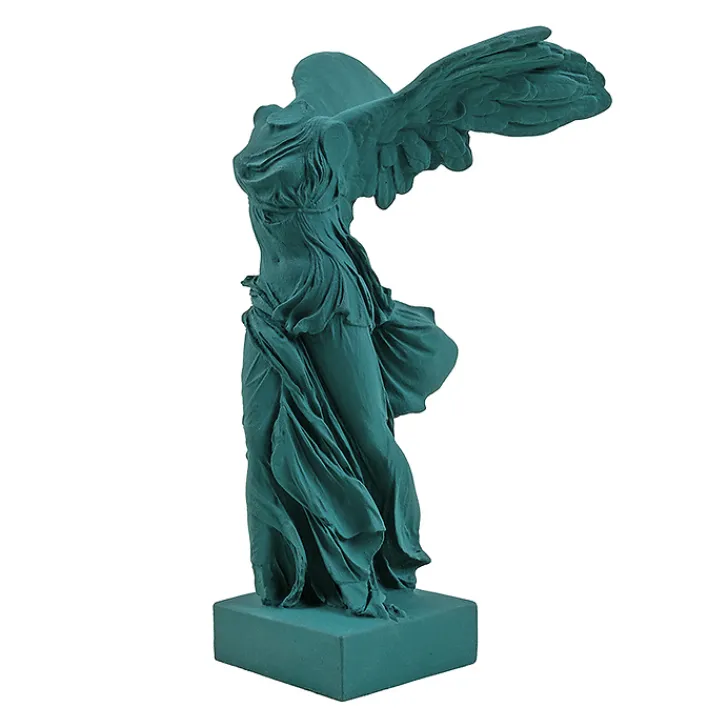 Best Boutiques de musées Moulage Victoire de Samothrace 34 cm - Vert pétrole